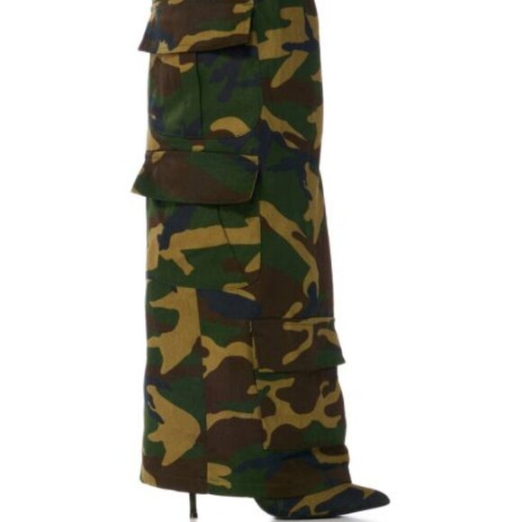 " THE UNDERCOVER "  CAMO FOLD OVER BOOT IN GREEN (BRAND NEW !!!!!!!!! - Picture 5 of 7